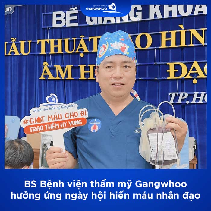 Đội ngũ Y-Bác sĩ BVTM Gangwhoo - Những người tuyến đầu chiến dịch hiện máu