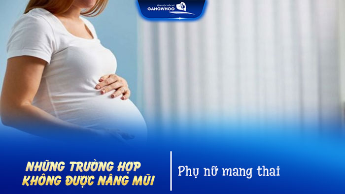 Những trường hợp không được nâng mũi