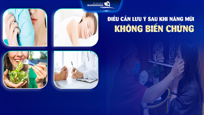  Những Hiện Tượng Sau Khi Nâng Mũi