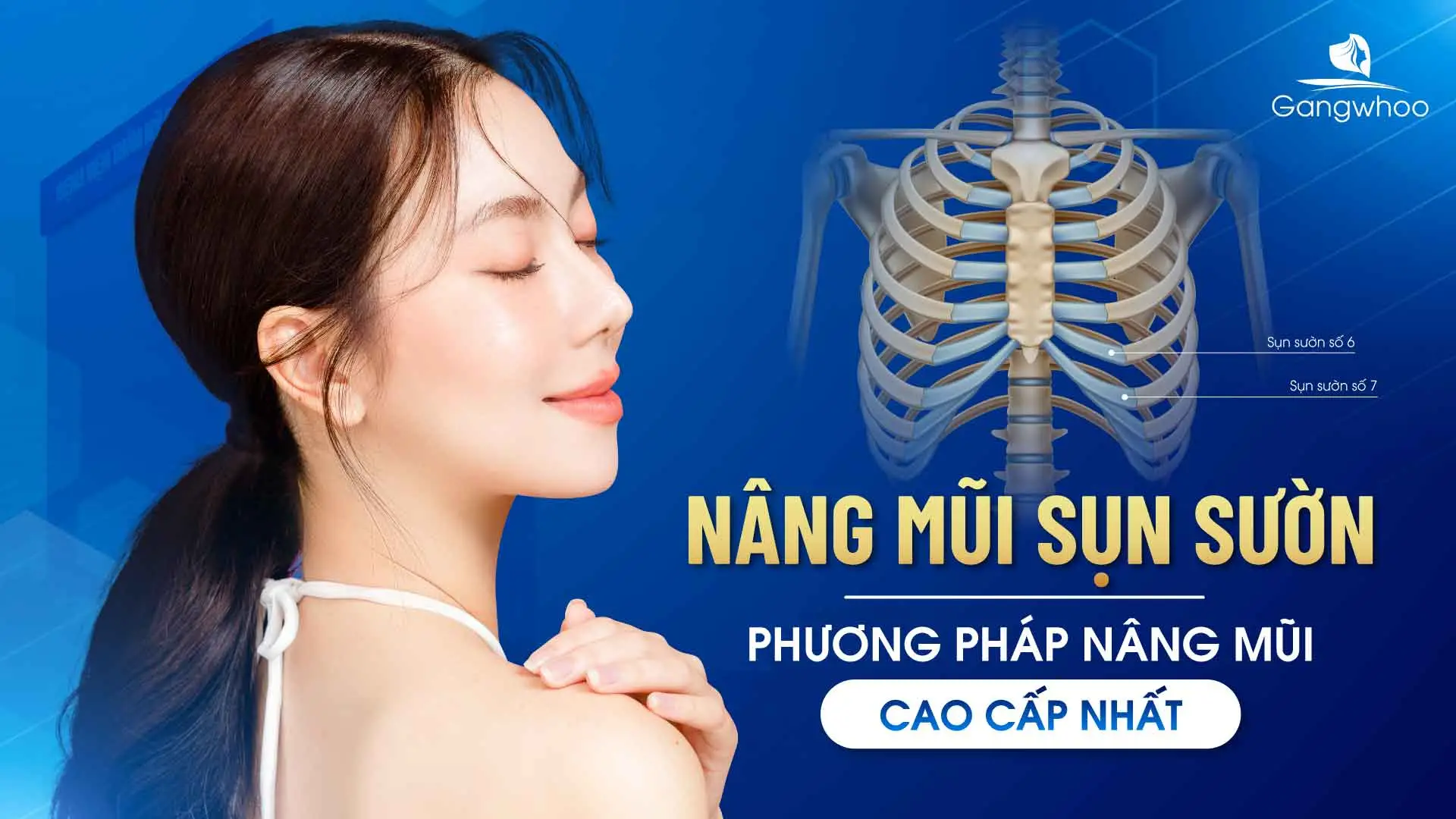 Phương pháp nâng mũi bằng sụn sườn